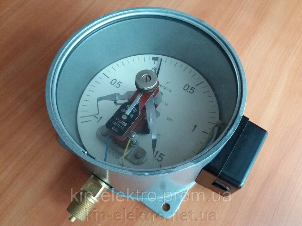 Електричний контакт з електричним контактом Manovakummeter (ECM, ECMV, ECMV-160, EKM, EKVM, EKMV-1U, єKM, єKMV, єKMV-1U) від компанії Кіп-Електро, ПП - контрольно-вимірювальні прилади (КВПіА) - фото 1