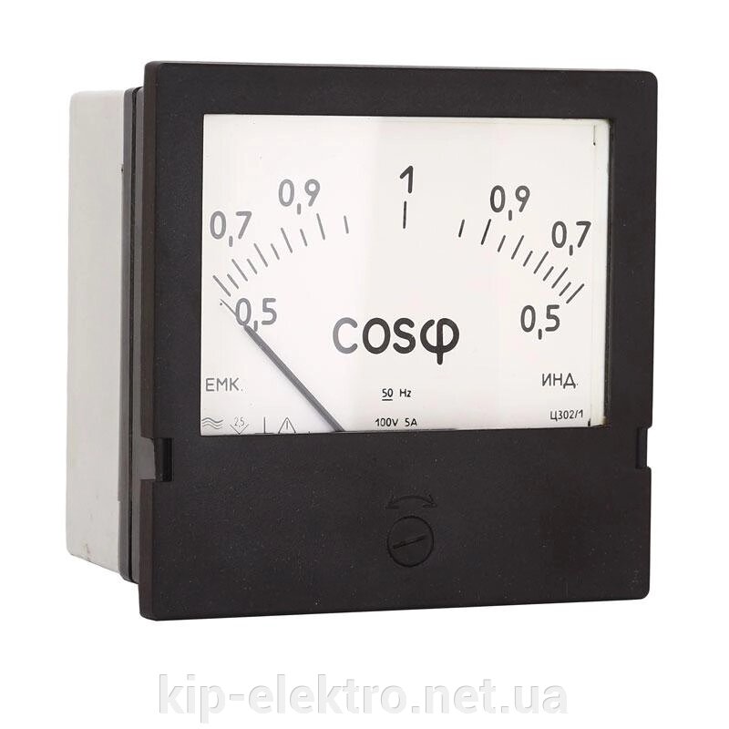 Фазометр трифазний Ц302/1 (Ц-302/1, Ц 302/1, С302/1, С-302/1, С 302/1, С302, С-302, С 302) від компанії Кіп-Електро, ПП - контрольно-вимірювальні прилади (КВПіА) - фото 1