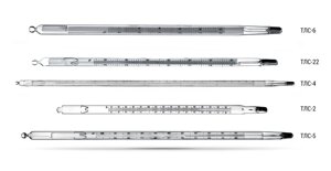 Термометр лабораторний ртутний ТЛС, ТЛС-2, ТЛС-4, ТЛС-5, ТЛС-6, ТЛС-22