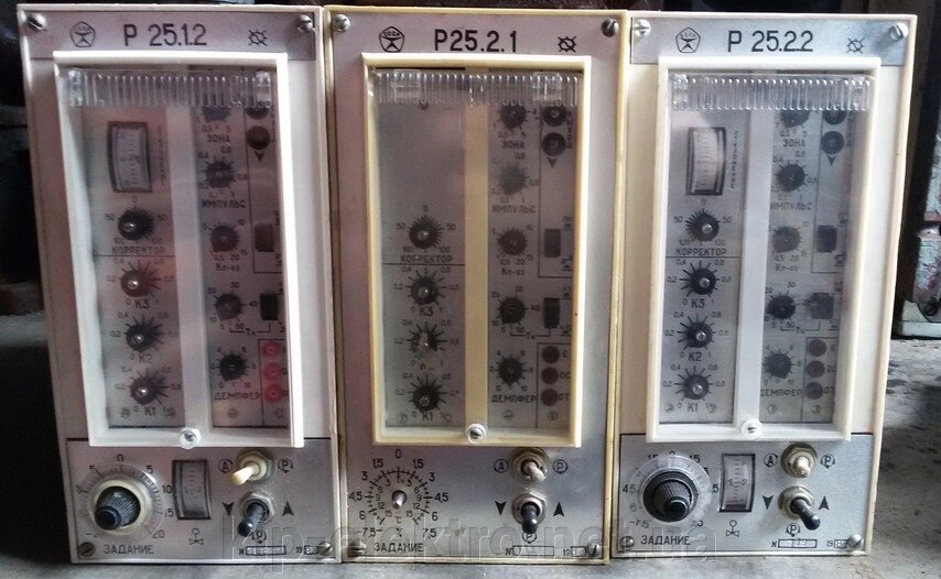 Регулятор Р25 (Р 25, Р-25, Р25.1.1, Р25.1.2, Р25.2.1, Р25.2.2, Р25.3.1, Р25.3.2) від компанії Кіп-Електро, ПП - контрольно-вимірювальні прилади (КВПіА) - фото 1