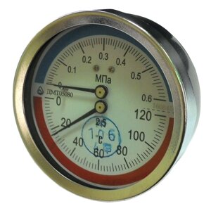 Термоманометр осьовий дмт 05080 (дмт, дмт-05080, дмт05080)