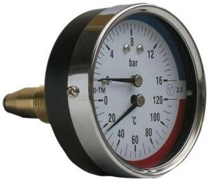 Термоманометр осьовий мт-80-тм (мт-80-тм-о, мт80тм, мт80-тм, мт-80тм, мт 80 тм)