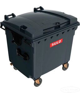 Сміттєвий контейнер з плоскою кришкою SULO 1100 л (17.08.21)