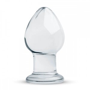Скляний скляний прозорий Gildo Glass Puttplug № 26