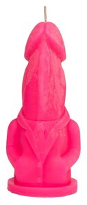 Свічка LOVE FLAME - Gentleman Pink Fluor, CPS05-PINK