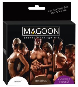 Набір масажних масел MAGOON (3*50 мл)