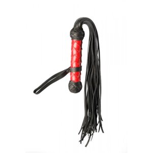 Flogger з червоною ручкою Lovershop Nuremine Leather, ручної роботи Flogg 3-rh