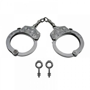 Cleam -наручники преміум -металева кімната, алмаз
