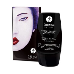 Стимулюючий гель для клітора Shunga Secret Garden (30 мл), нагрівання, поколювання