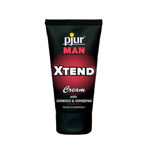 Крем для пеніса, що стимулює Pjur Man Xtend Cream 50 мл, з екстрактом Ginkgo та женьшеню