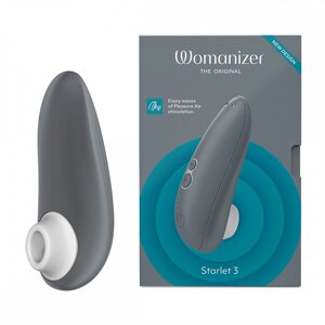 Womanizer Starlet 3 сірий вакуумний стимулятор вакуумний кліттер