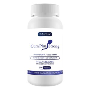 Таблетки Cum Plus Strong для збільшення кількості і якості сперми, 60 капсул