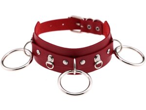 SKN-SAS10 Red Chocker