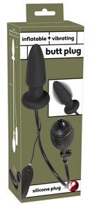 Анальна вібропробка BUTT PLUG