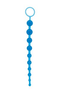 Анальний ланцюг східне желе з намистом 10,5, синій