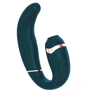 Вакуумний стимулятор клітора та G Adrien Lastic My G Silicone, Green