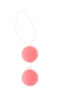 Вагінальні кульки дует рожеві кульки з блістеркарди