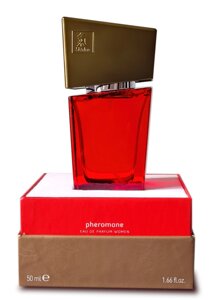 Духи з феромонами жіночі SHIATSU Pheromone Fragrance women red 50 ml
