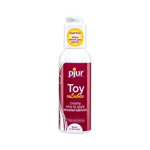 Мастильна крем для іграшок іграшок Pjur (100 мл) на гібридній основі, не стікає