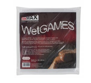 Sexmax Wetgames Sex Leate, 180 х 220 см