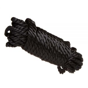 F61291 Шовкова мотузка для чорного кольору шибарі 10 м