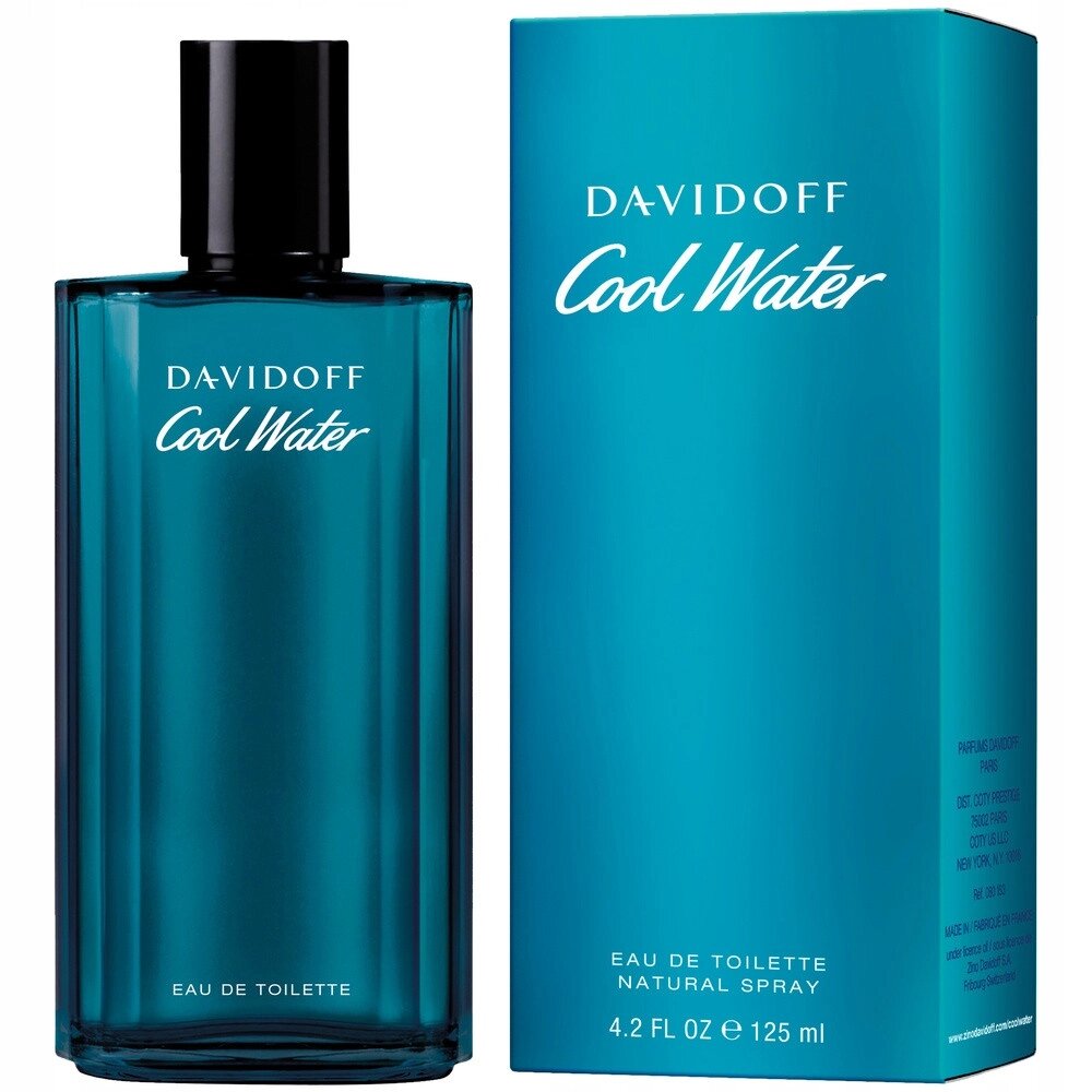 Davidoff Cool Water (чоловічий) туалетна вода для чоловіків 125 мл від компанії MyHome - фото 1