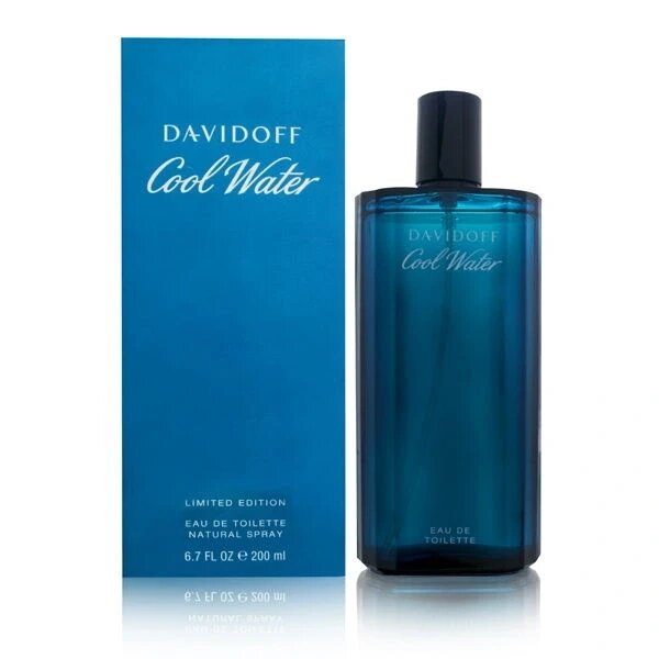 Davidoff Cool Water Man 200ml туалетна вода продукт Edt від компанії MyHome - фото 1