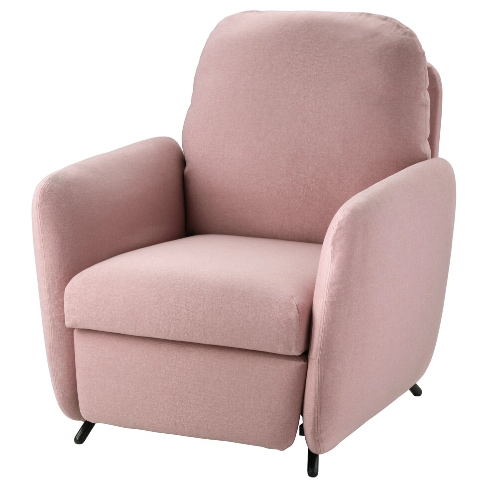ІКЕА EKOLSUND, 592.971.84 Розкладне крісло, Гарматний світло-рожевий від компанії MyHome - фото 1