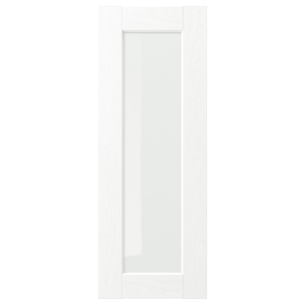 ІКЕА ENKÖPING, 005.057.88 Скляні двері, імітація білого дерева, 30x80 см від компанії MyHome - фото 1