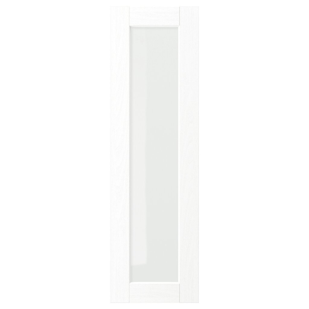 ІКЕА ENKÖPING, 405.057.86 Скляні двері, імітація білого дерева, 30x100 см від компанії MyHome - фото 1
