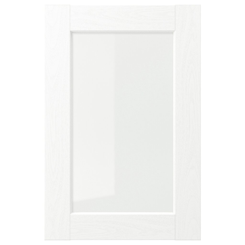 ІКЕА ENKÖPING, 405.057.91 Скляні двері, імітація білого дерева, 40x60 см від компанії MyHome - фото 1