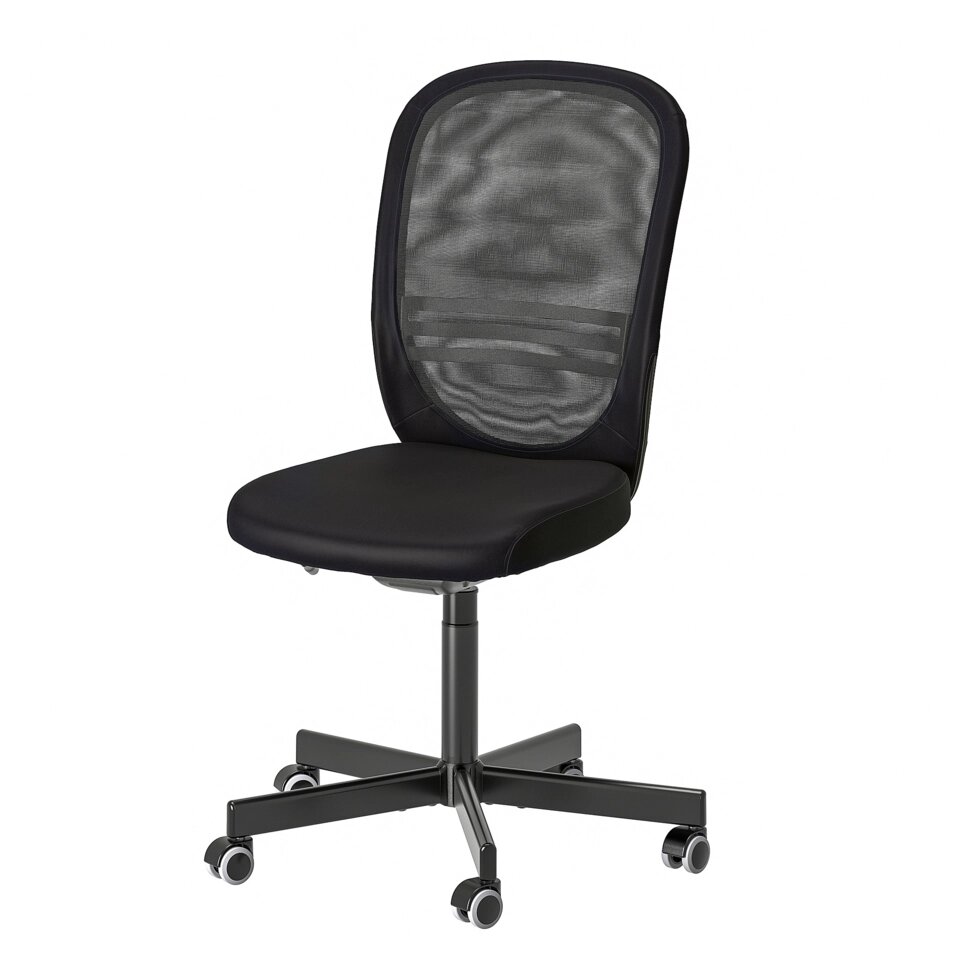 ІКЕА FLINTAN ФЛІНТАН, 104.890.28 Офісне крісло, чорний від компанії MyHome - фото 1