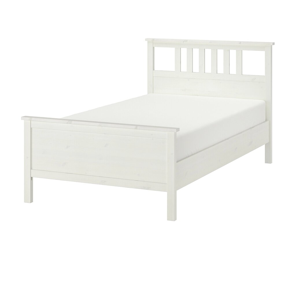 ІКЕА HEMNES ХЕМНЕС, 802.495.58 Каркас ліжка, біла пляма, 120x200 см від компанії MyHome - фото 1