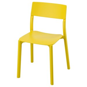 Ікеа janinge ян-інге, 602.460.80 стілець, жовтий