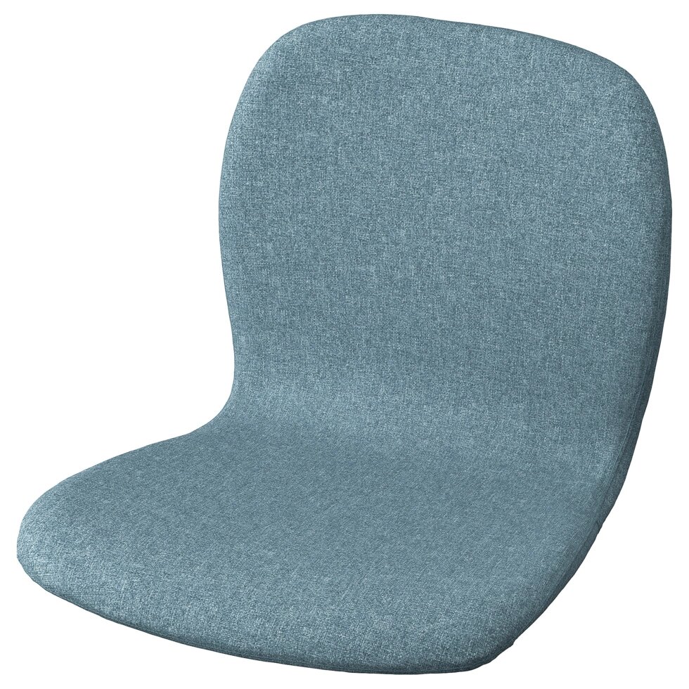 ІКЕА KARLPETTER, 905.239.81 Сидіння зі спинкою, Gunnared світло-блакитний від компанії MyHome - фото 1