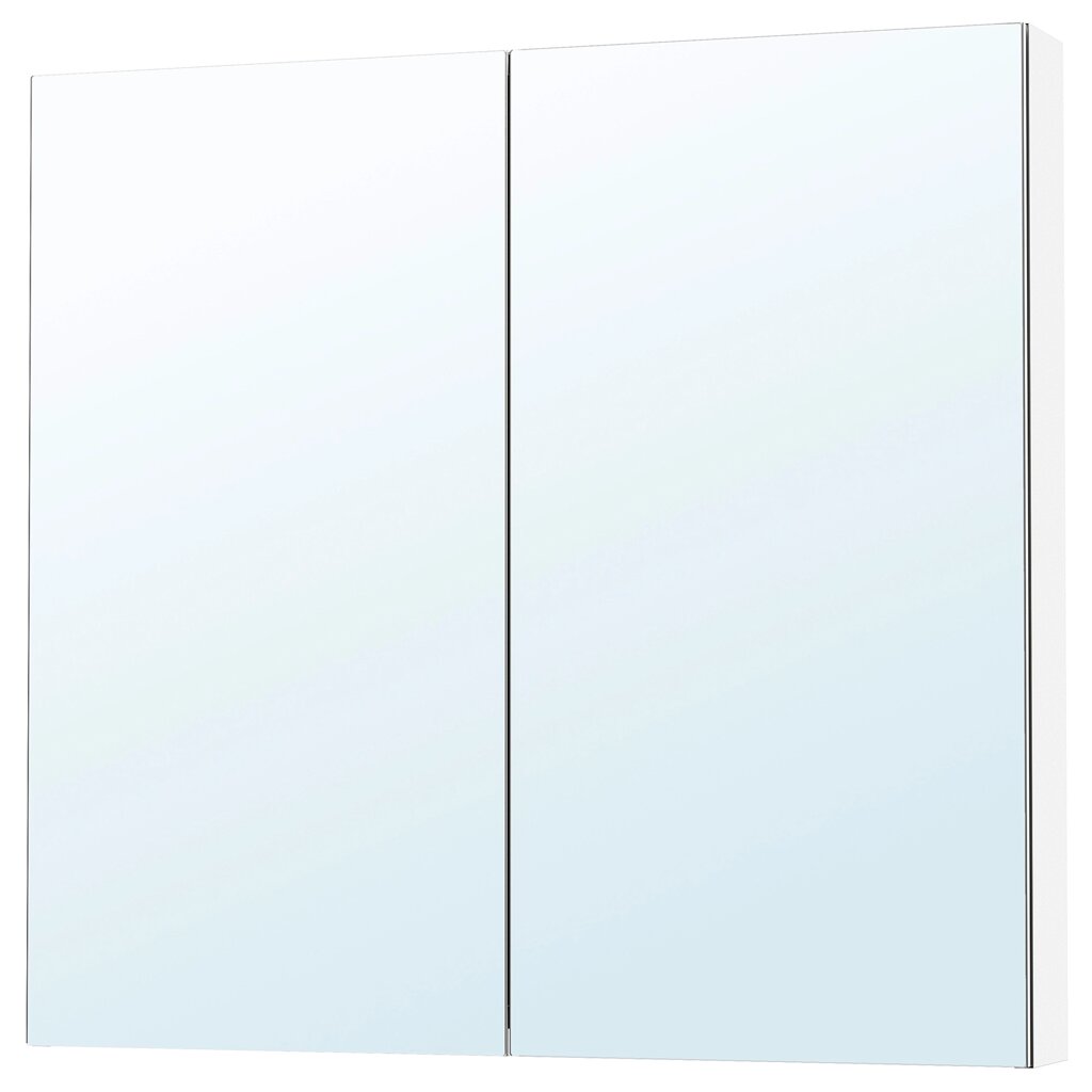 ІКЕА LETTAN ЛЕТТАН, 605.349.24 Дзеркальна шафа, двері, дзеркальний ефект, Дзеркало., 100x15x95 см від компанії MyHome - фото 1