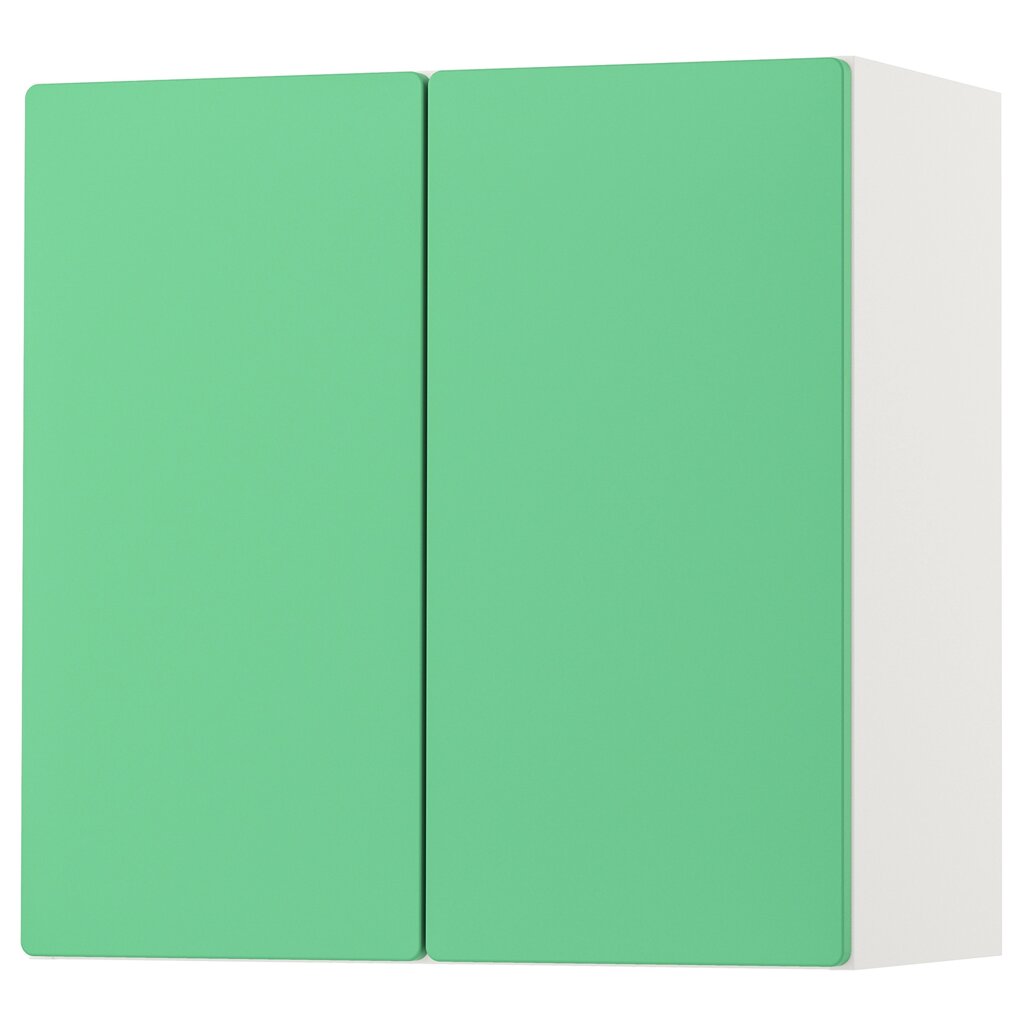 ІКЕА SMÅSTAD СМОСТАД, 593.899.56 Настінна шафа, білий зелений, з 1 полицею, 60x32x60 см від компанії MyHome - фото 1