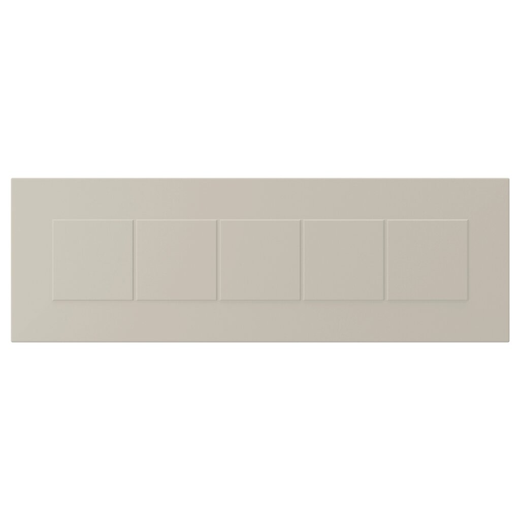 ІКЕА STENSUND, 004.531.95 Фронтальна панель шухляди, бежевий, 60x20 см від компанії MyHome - фото 1