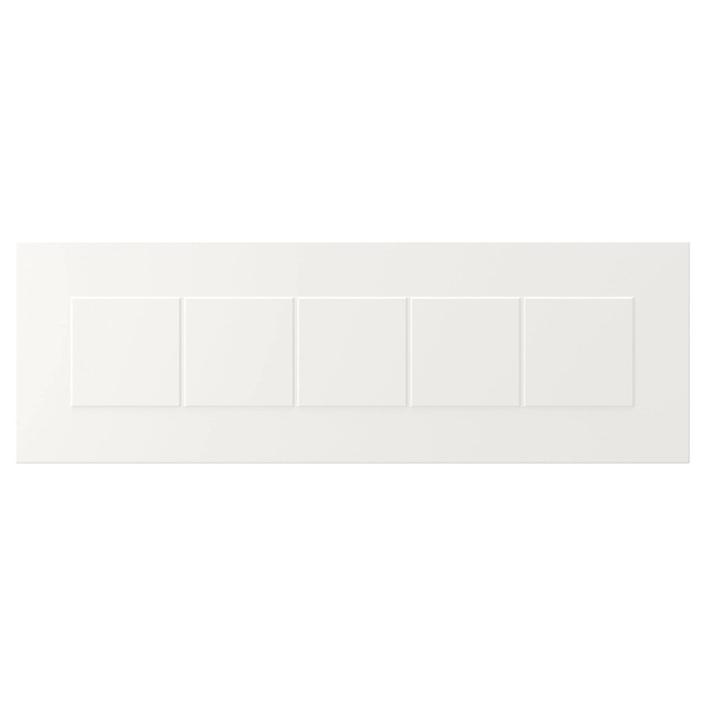 ІКЕА STENSUND, 404.505.76 Фронтальна панель шухляди, білий, 60x20 см від компанії MyHome - фото 1