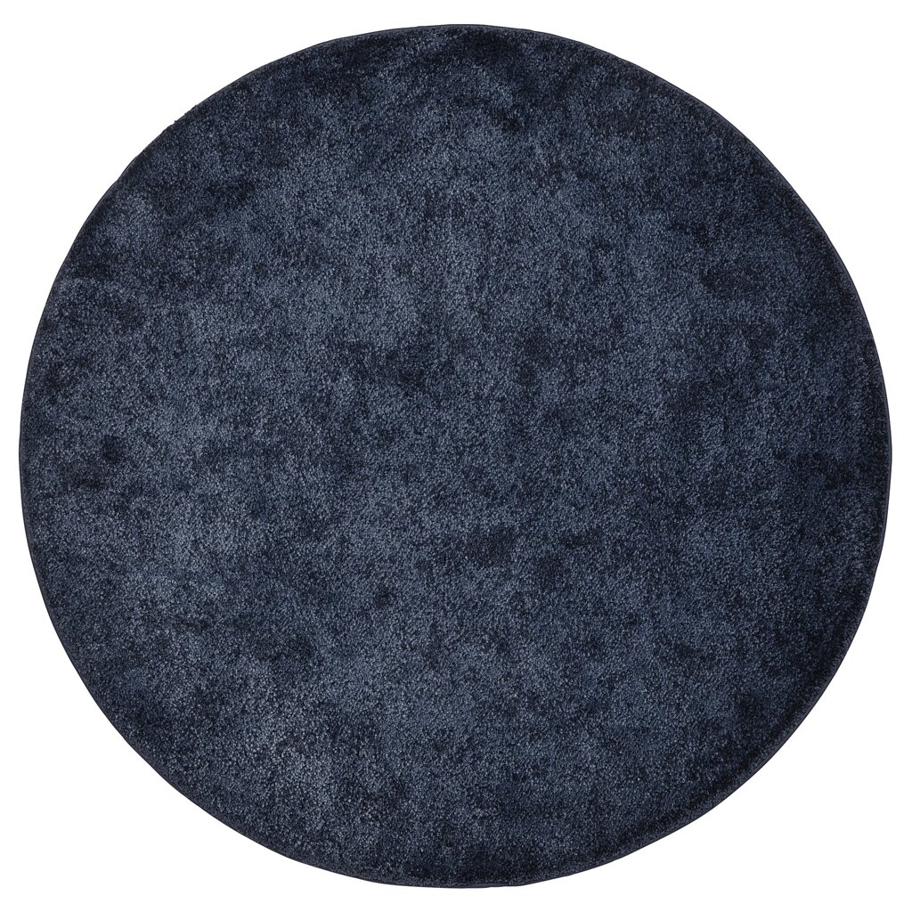 ІКЕА STOENSE СТОЕНСЕ, 405.560.16 Килим з коротким ворсом, темно-синій, 130 см від компанії MyHome - фото 1