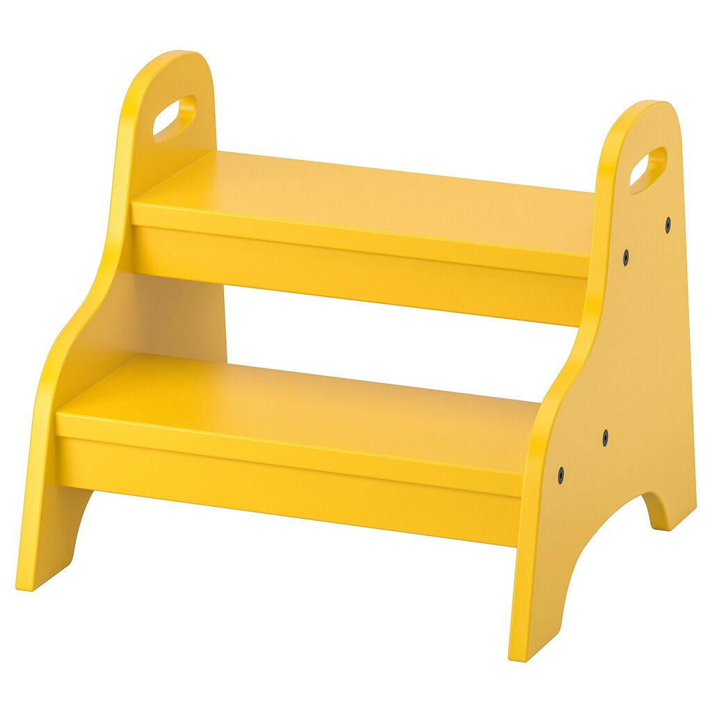 ІКЕА TROGEN ТРУГЕН, 803.715.20 Дитячий стілець, жовтий, 40x38x33 см від компанії MyHome - фото 1