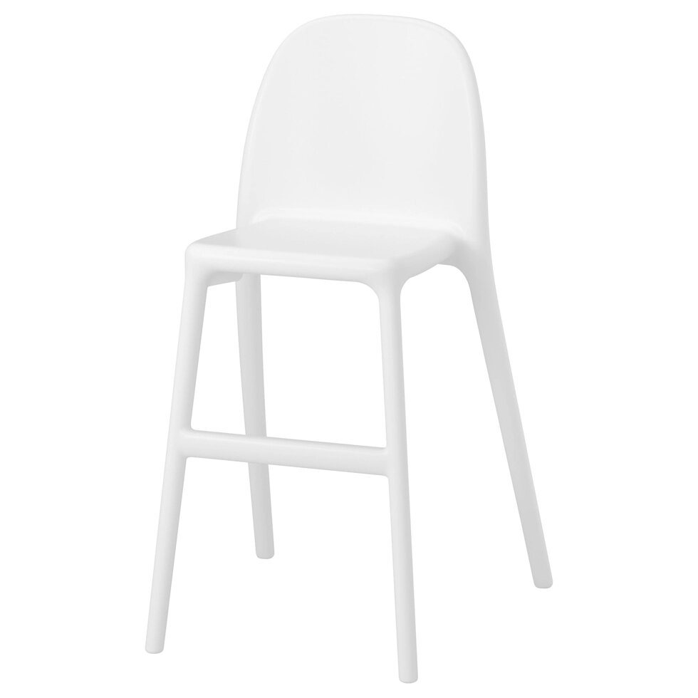 ІКЕА URBAN УРБАН, 001.652.13 Дитячий стілець, білий від компанії MyHome - фото 1