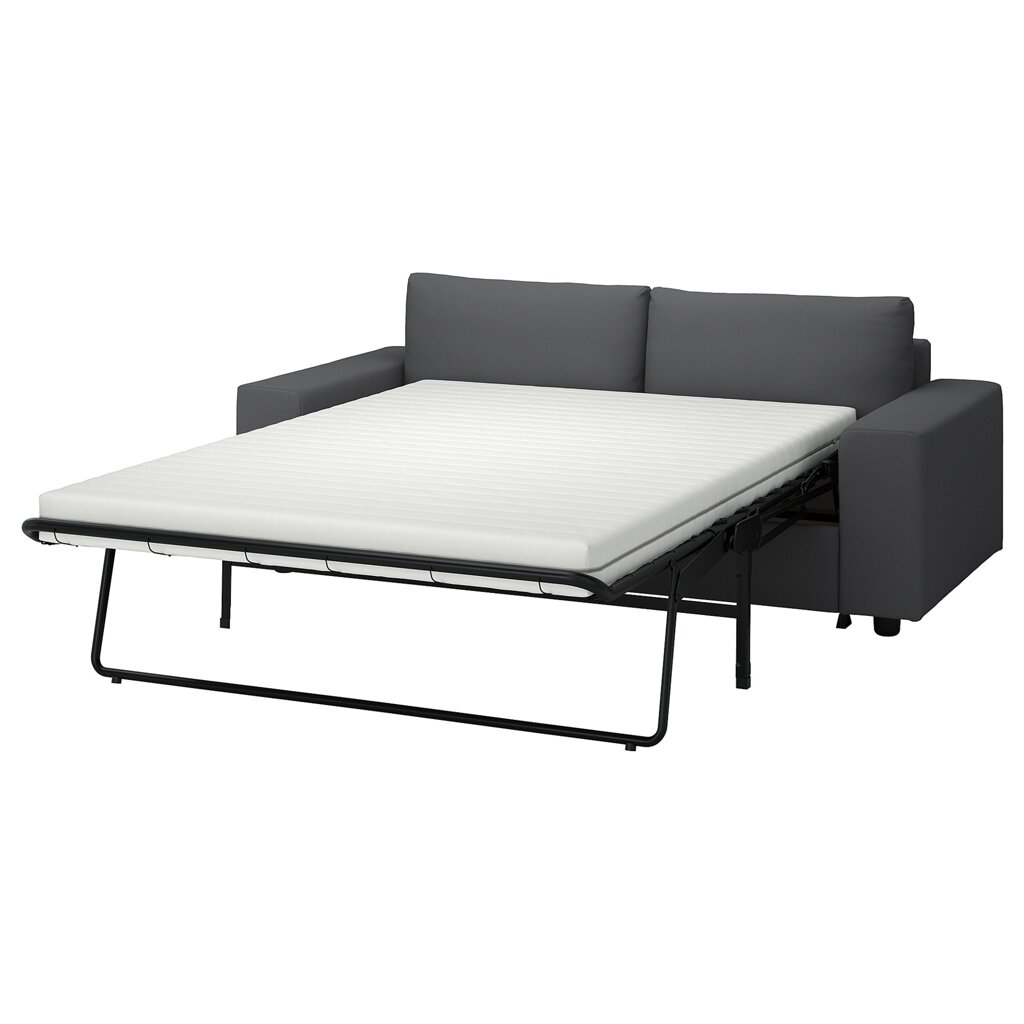 ІКЕА VIMLE ВІМЛЕ, 294.190.40 2-місний диван-ліжко, з широкими підлокітниками, ХАЛЛАРП сірий від компанії MyHome - фото 1