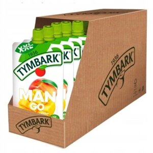 Мус 100% Tymbark фрукті манго персик 200g