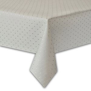 Скатертина водовідштовхувальна 140 см х 300 прямокутна 140х300 жакард білий товстий