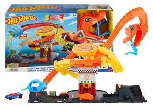 Hot Wheels місто неймовірна піцерія атака кобри набір Htn81 + машинка