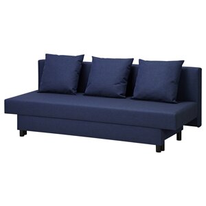 ІКЕА ASARUM, 005.014.41 3-місний диван-ліжко, темно-синій