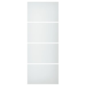 ІКЕА SVARTISDAL СВАРТИСДАЛЬ, 904.735.75 4 панелі для розсувних дверних коробок, білий імітаційний папір, 75x201 см
