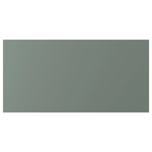 ІКЕА BODARP, 604.355.56 Фронтальна панель шухляди, сіро-зелений, 80x40 см