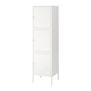 ІКЕА HÄLLAN ХЕЛЛАН, 492.493.96 Поєднання з дверима, білий, 45x47x167 см